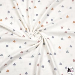 Muślin druk pastelowe...