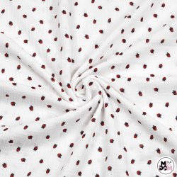 Muślin drobne poziomki...