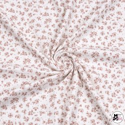 Muślin drobna łączka kwiaty...