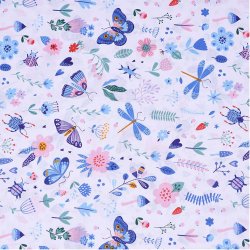 Ważki niebieskie i motyle...