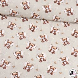 Miś serce latte wz621