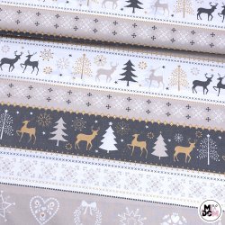 Sweterek świąteczny beżowy...