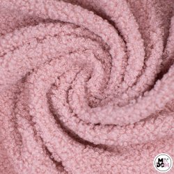 Tkanina Boucle Różowy wz2656
