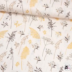 Trawy łąkowe kremowe tło...