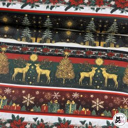 Świąteczny święta renifery...