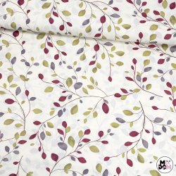 Listki jasne tło wz2499