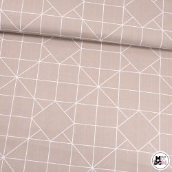 Geometria na beżowym tle K...