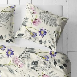 Kwiaty i liscie paproci wz2577