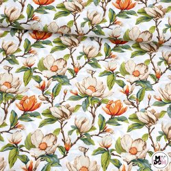 Jabłonie kwiaty białe tło...