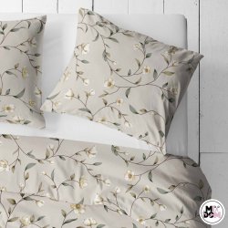 Powoje beżowe tło wz2576