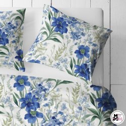 NIebieskie kwiaty szer...