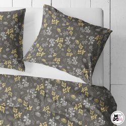 Latawce dmuchawce szare tło...