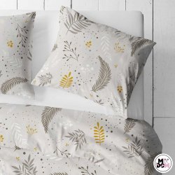 Paprocie w groszkach beżowe...