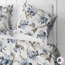 Irysy kwiaty szer220cm...