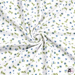 Muślin niebieska łączka M...