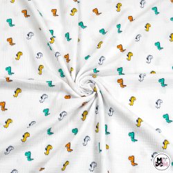 Muślin drobne dinozaury...