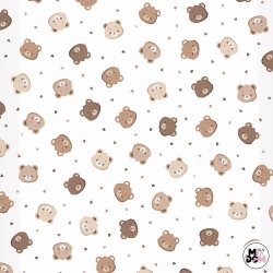 Misiowe główki misie miś wz139