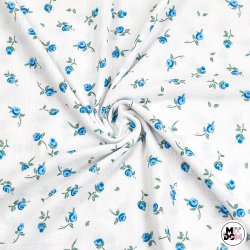 Muślin różyczki róże...