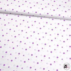 Fioletowe drobne kwiatuszki...